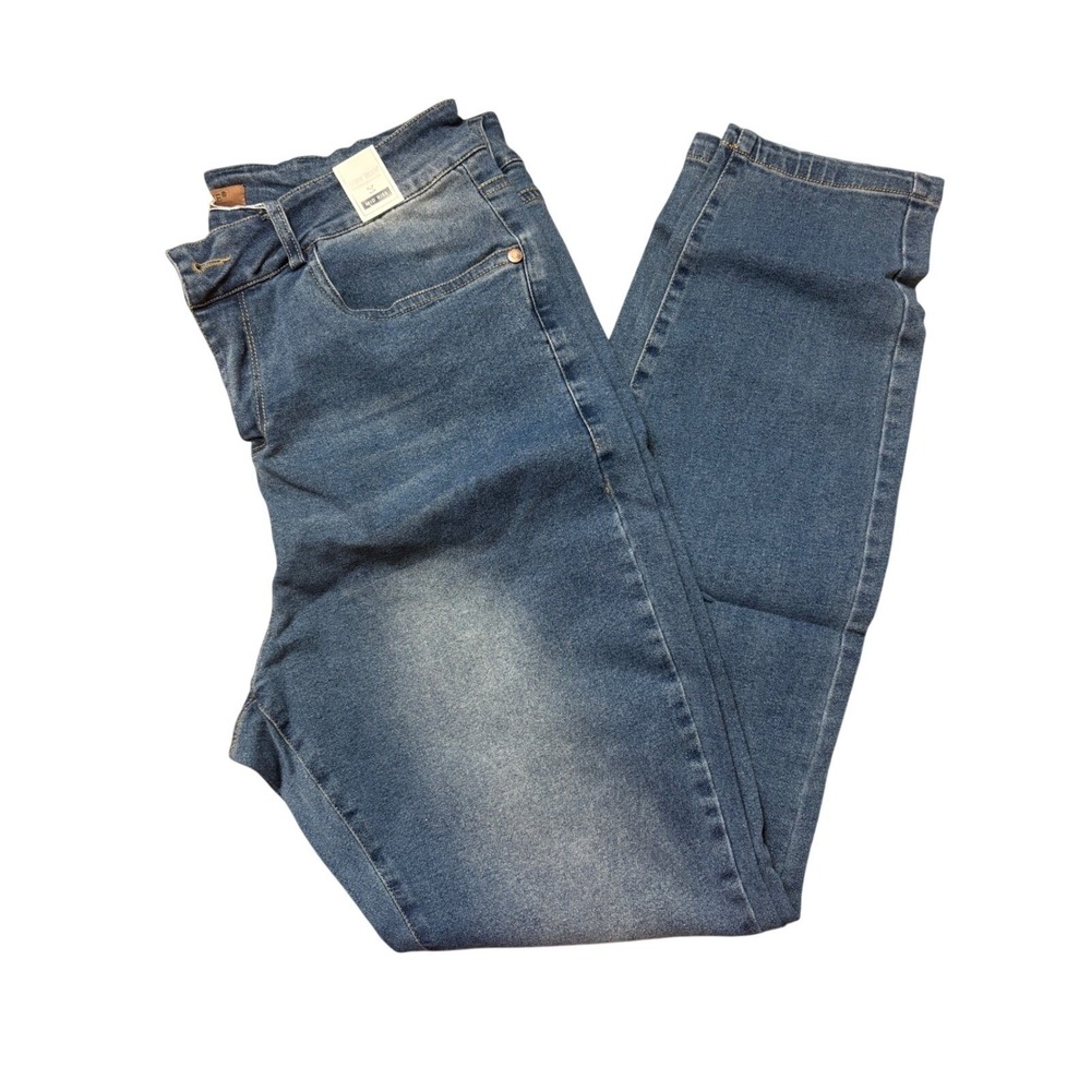 Judy Blue Women's 82449 Blue Denim Mid Rise Ankle Jeans NWT Size 13/31